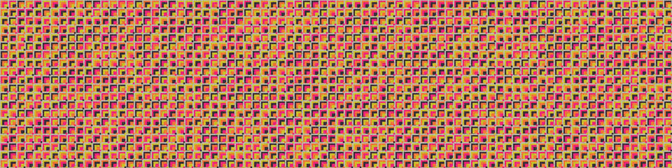 Fototapeta premium Abstract Geometric Pattern generative computational art illustration