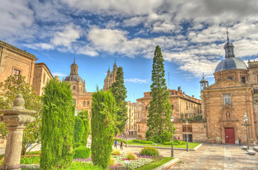 Salamanca Cathedral, Spain, HDR Image