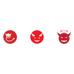Devil horn Vector icon