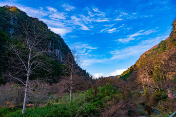 一目八景.麗谷渓谷の紅葉