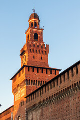 Milan, Lombardy, Italy: Sforza Castle