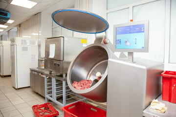 Vacuum meat tumbler massaging machine for food industry