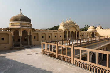 Hawa Mahal, pink palace of winds in old city Jaipur, Rajasthan, India