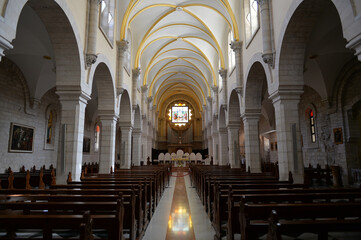 Fototapeta premium Betlehem Church of the Nativity Restoration