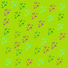 seamless pattern with flowers