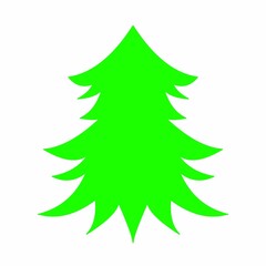 abstract christmas tree