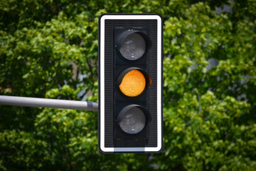 Traffic lights - orange color