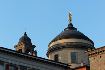 Fototapeta na wymiar Upper town cathedral, Bergamo