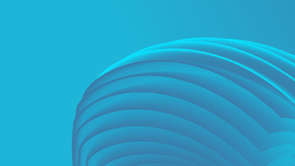 abstract blue background with 3d circles