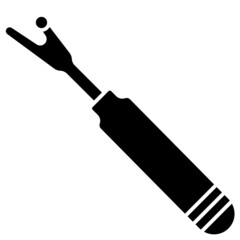 seam ripper solid icon