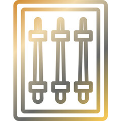 needles gradient icon