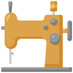 sewing machine flat icon