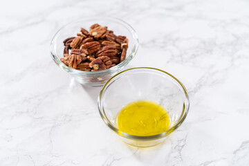 Toasted pecans