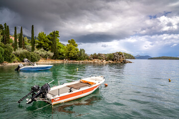 Lefkada, Griechische Insel im Ionischen Meer 