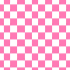 Seamless pattern squares pink background vector illustration