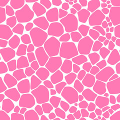 Obraz premium Seamless pattern abstract animal srots yellow color vector illustration 