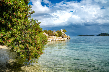 Lefkada, Griechische Insel im Ionischen Meer 