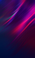 Dark abstract futuristic background with ultraviolet neon glow.  Laser neon lines, waves.