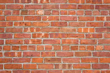 The texture of a brick wall.