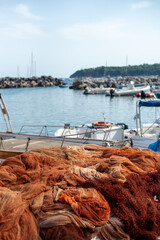 Reti da pesca porto di Procida