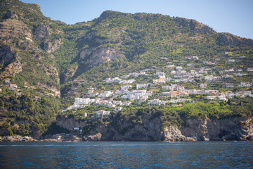 Fototapeta na wymiar Costiera amalfitana Campania