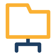 Folder Networking Vector icon which is suitable for commercial work and easily modify or edit it

