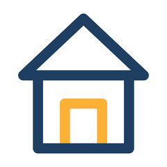 Real Estate Home Vector icon which is suitable for commercial work and easily modify or edit it

