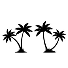 coconut tree logo inspirational quotes typography lettering design