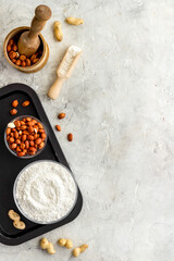 Gluten free peanut flour - for healthy cooking and eating