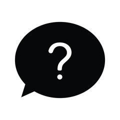 question support icon or logo isolated sign symbol vector illustration - high quality black style vector icons