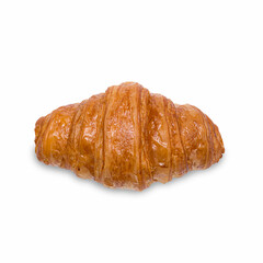 Pastry - croissant, isolated on a white background.