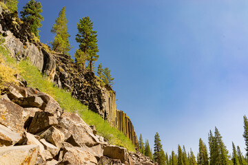 Special Geology in Devils Postpile National Monument