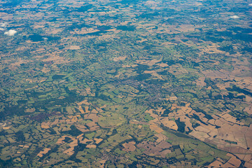Aerial view of United Kingdom