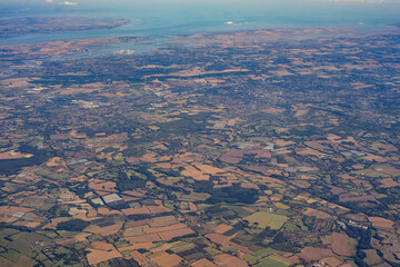 Aerial view of United Kingdom