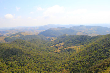 Naklejka premium Ibitipoca Park Minas Gerais - Brazil - Fauna Flora - Wildlife -flowers, rocks, landscapes, caves, bugs and birds