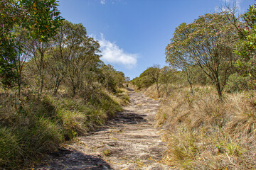 Fototapeta na wymiar Ibitipoca Park Minas Gerais - Natural Landscapes - Mountains - Sky - Rocks