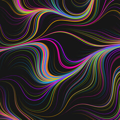 Abstract Perlin Noise Geometric Pattern generative computational art illustration