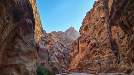 Petra, Jordan, Lost City, Seven Wonders of the World, Red Rose City, UNESCO World Heritage,...