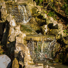 waterfall in the woods