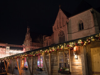 Obraz premium Weihnachtsstimmung im westfälischen Bocholt