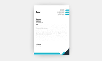 Business style letter head templates.