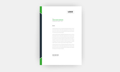 Business style letter head templates.