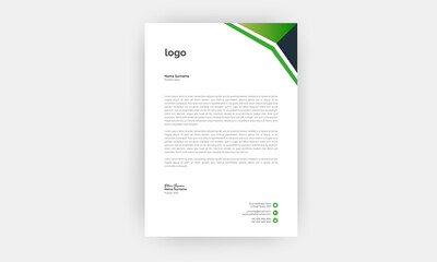 Business style letter head templates.