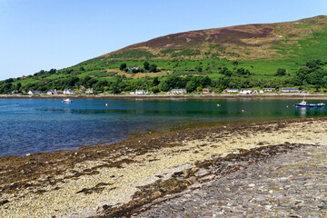 Obraz premium Loch Ranza on the Isle of Arran in Scotland