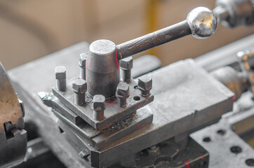 Clamp for metal. Industrial equipment.