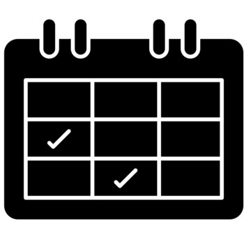 Calendar Solid Icon