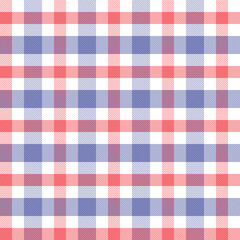 Colorful tartan plaid pattern. Multicolor check plaid in blue, green and purple for fabric and textile design.