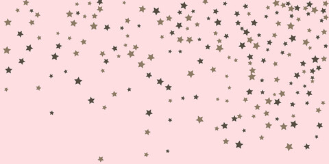 Falling stars. Flying stars illustration. Decorative element. Suitable for your design, postcards, invitations, gift, vip.