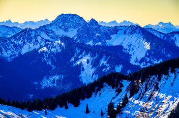 lake Spitzingsee in Bavaria