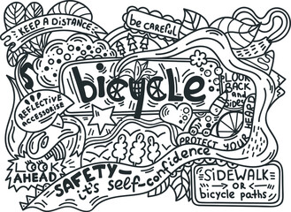 Doodle bike element